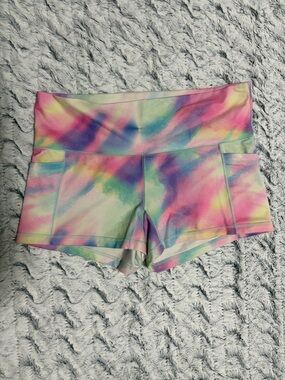 Blogilates Tie-Dye High-Rise Athletic Shorts